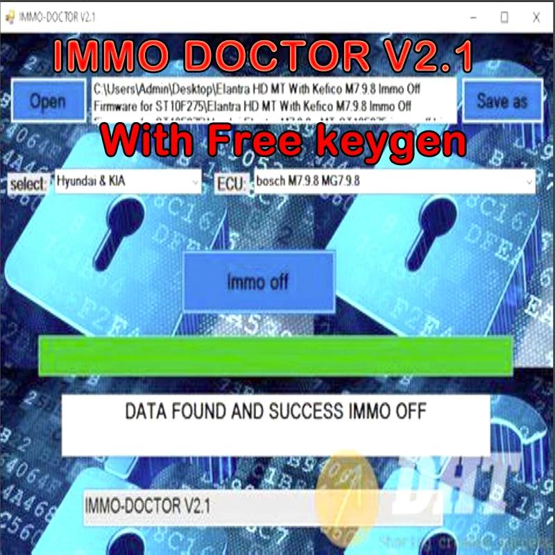 IMMO DOCTOR V2.1 Ű Ƽ ڵ 귣 Immo Off Ʈ ECU Ĩ Ʃ, Sim2k MT38 ME 17.9.2 MED17.9.8 Immo Delete